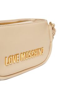 Love Moschino - LOVE MOSCHINO Torebka JC4235PP0MKL0104 Écru. Materiał: skórzane
