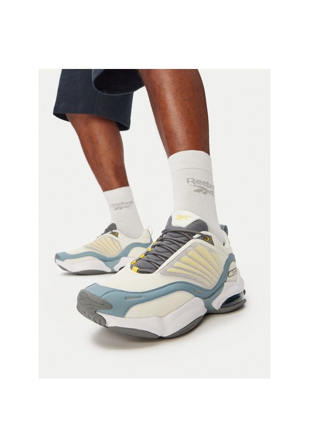 Sneakersy Reebok. Kolor: kremowy