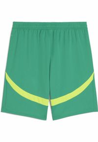 Puma - Męskie szorty Senegal 2025 PUMA Sport Green Electric Lime. Kolor: zielony. Wzór: aplikacja