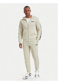 EA7 Emporio Armani Bluza 7M002197 AF10377 U1079 Beżowy jasny Regular Fit. Kolor: beżowy. Materiał: bawełna #3