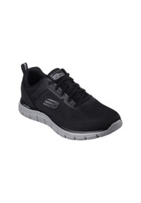 skechers - Buty do chodzenia męskie Skechers 232698BKCC. Zapięcie: sznurówki. Kolor: czarny. Materiał: materiał. Szerokość cholewki: normalna. Sport: turystyka piesza