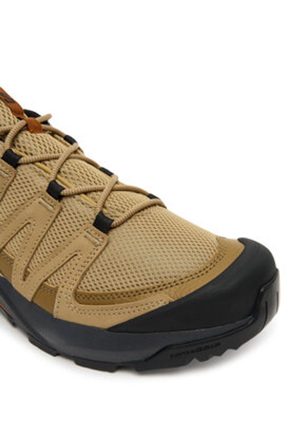 salomon - Salomon Trekkingi X-Adventure Recon Gore-Tex L47813100 Brązowy. Kolor: brązowy. Materiał: skóra. Technologia: Gore-Tex. Sport: turystyka piesza