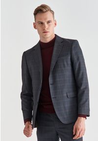 Pako Lorente - PAKO LORENTE – Spodnie męskie garniturowe P21WF-6G-076-G. Materiał: poliester, wiskoza, elastan. Długość: długie. Styl: elegancki #4