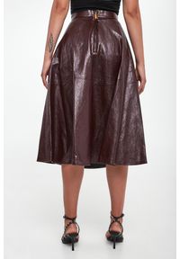 Elisabetta Franchi - Spódnica midi z ekoskóry ELISABETTA FRANCHI #4
