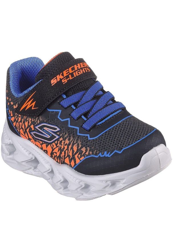 skechers - Adidasy Skechers Vortex 2.0 - Zorento, Dzieci. Kolor: czerwony, niebieski, wielokolorowy. Materiał: materiał
