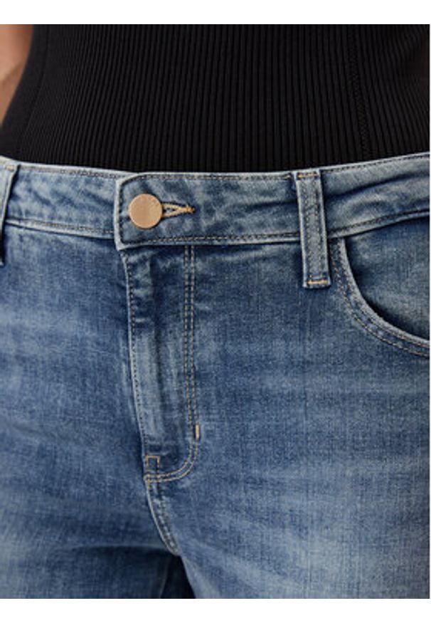 Guess Jeansy W5RA15D5L72 Niebieski Straight Fit. Kolor: niebieski