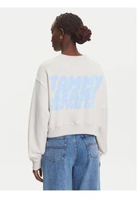 Tommy Jeans Bluza DW0DW21345 Beżowy Relaxed Fit. Kolor: beżowy. Materiał: bawełna #3