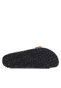 Birkenstock Klapki Arizona Print 1033065 Beżowy jasny. Kolor: beżowy. Materiał: skóra. Wzór: nadruk #5