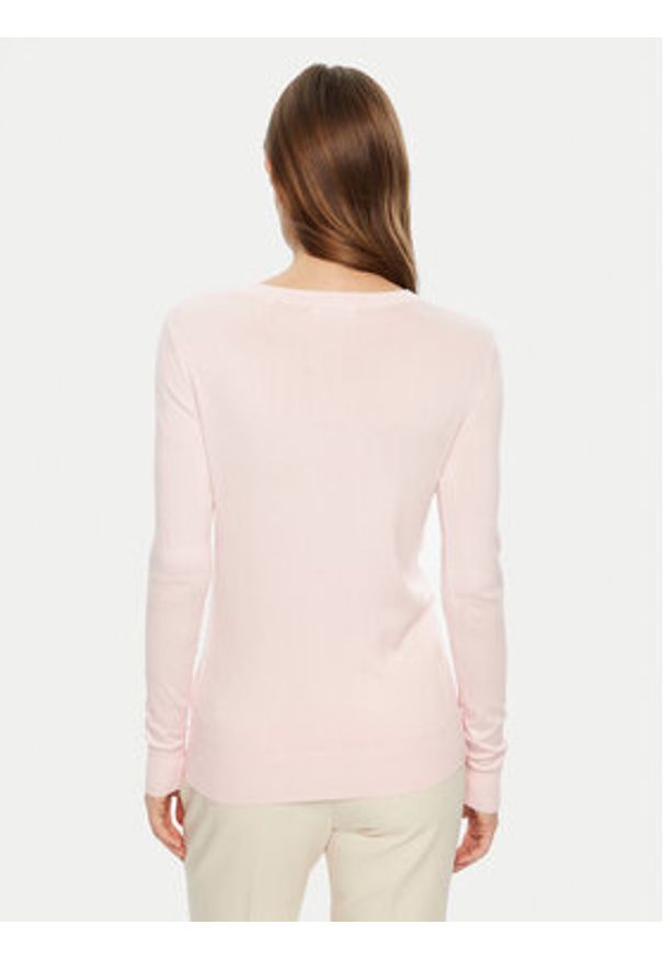 Guess Bluzka W5RR39 Z2NQ2 Różowy Regular Fit. Kolor: różowy. Materiał: wiskoza