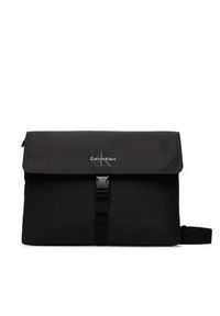 Calvin Klein Saszetka Bold Laptop Sleeve W/ Strap (Nyl LV04D1222G Czarny. Kolor: czarny. Materiał: skóra #5