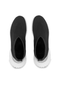 Calvin Klein Jeans Sneakersy Eva Runner Sock Knit Wn YW0YW01204 Czarny. Kolor: czarny. Materiał: materiał