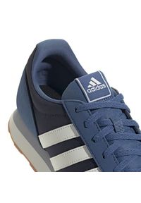 Adidas - Buty adidas Run 60s 3.0 Lifestyle Running M ID1860 niebieskie. Okazja: na co dzień. Zapięcie: sznurówki. Kolor: niebieski. Materiał: syntetyk, skóra. Szerokość cholewki: normalna. Sport: bieganie #2