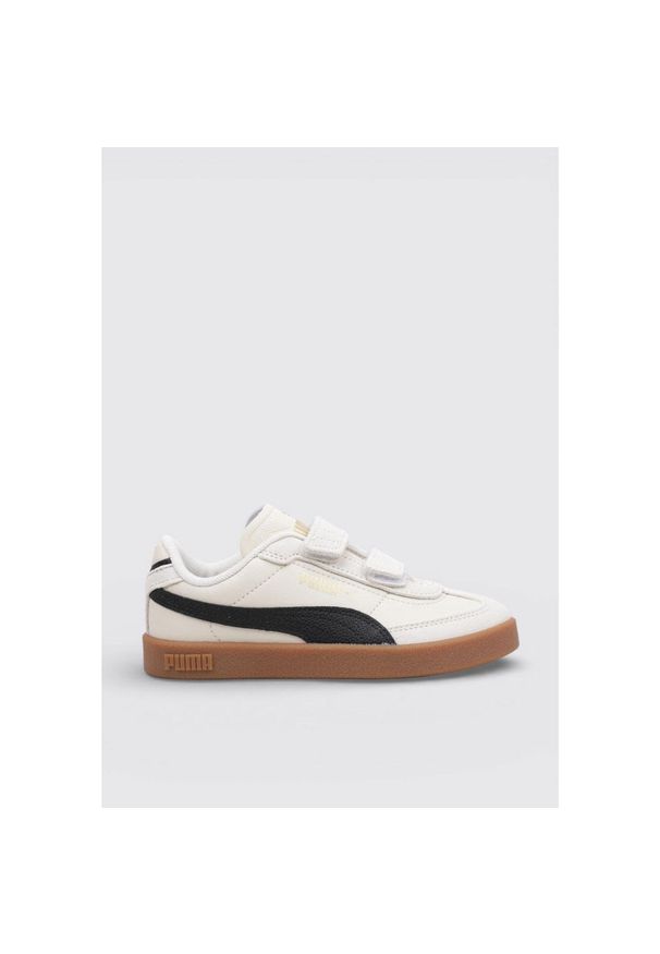 Buty do chodzenia dla dzieci Puma 02 Club Ii Era Jr. Kolor: beżowy. Materiał: skóra, syntetyk, materiał. Szerokość cholewki: normalna. Sport: turystyka piesza