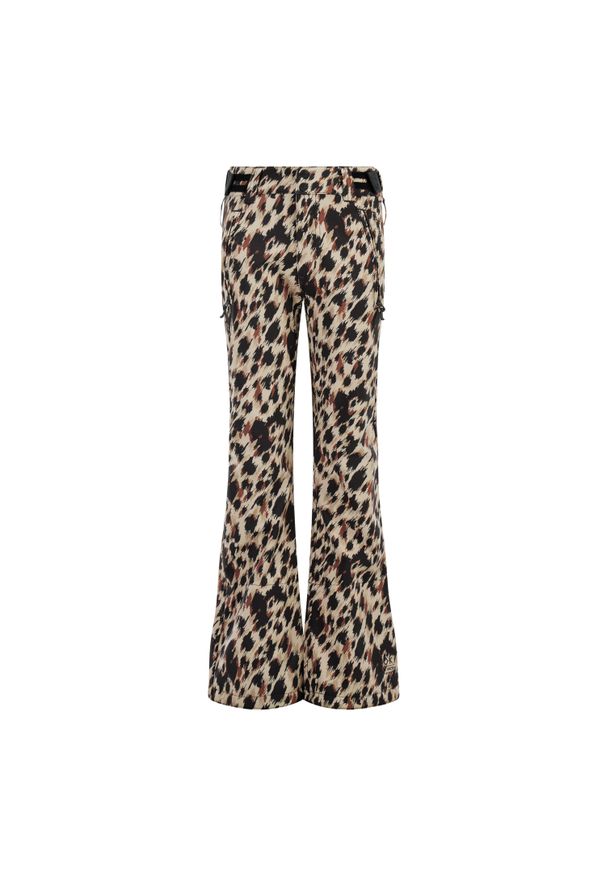 Dziewczęce spodnie narciarskie Protest Classys. Kolor: beżowy, wielokolorowy, brązowy. Sezon: zima. Sport: narciarstwo