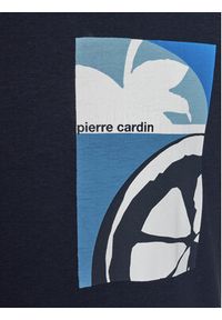 Pierre Cardin T-Shirt 21060/000/2102 Granatowy Modern Fit. Kolor: niebieski. Materiał: bawełna #2