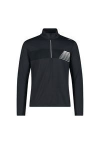 Golf męski techniczny CMP 34L4137. Okazja: na co dzień. Typ kołnierza: golf. Kolor: czarny. Styl: casual, sportowy #1