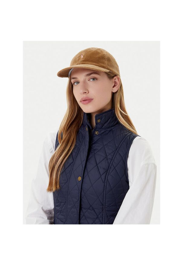 Czapka z daszkiem Polo Ralph Lauren. Kolor: brązowy