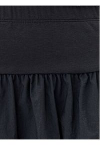 only - ONLY Spódnica mini Lia 15350112 Czarny Regular Fit. Kolor: czarny. Materiał: bawełna #4