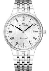 Zegarek Acappella Zegarek męski Appella L12002.5133DQ srebrny. Kolor: srebrny #1