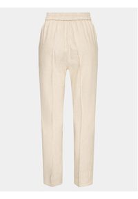 InWear Spodnie materiałowe Kei 30108217 Écru Relaxed Fit. Materiał: syntetyk #3