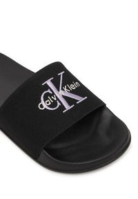 Calvin Klein Klapki Ess Slide Cv HW0HW02958 Czarny. Kolor: czarny. Materiał: materiał #3