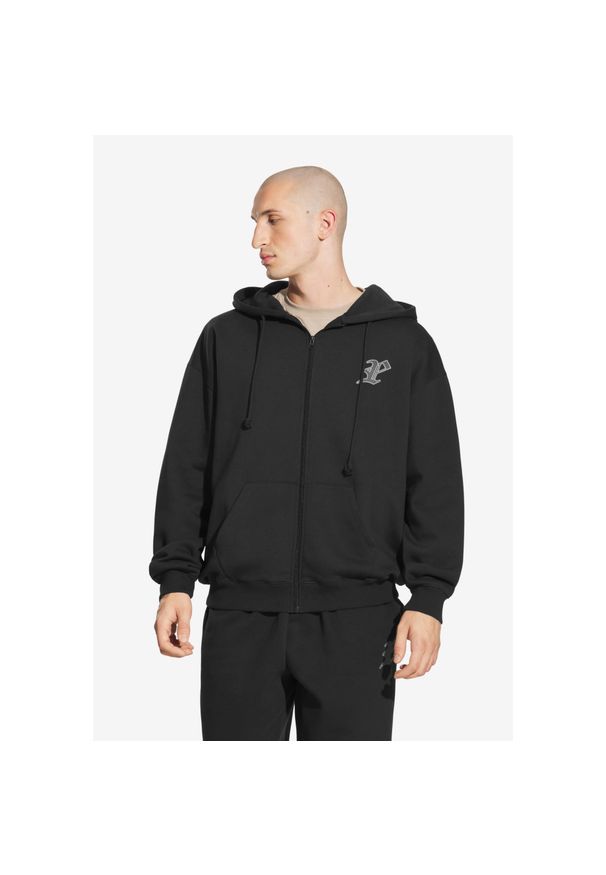 Bluza sportowa męska Prosto Gothic P z kapturem. Typ kołnierza: kaptur. Kolor: czarny