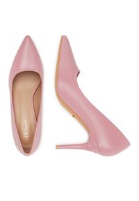 DeeZee Szpilki EZ-23-1A Różowy. Kolor: różowy. Materiał: materiał. Obcas: na szpilce #7