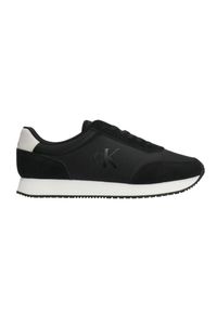 Calvin Klein - CALVIN KLEIN Czarne męskie sneakersy, Rozmiar 42. Kolor: czarny