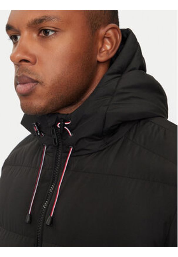 Hechter Paris Kurtka puchowa 50170 142213 Czarny Regular Fit. Kolor: czarny. Materiał: syntetyk