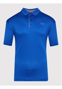 Under Armour Polo Ua Tech 1290140 Niebieski Loose Fit. Typ kołnierza: polo. Kolor: niebieski. Materiał: syntetyk #5