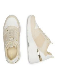 DeeZee Sneakersy ADARA WAG1270307A Beżowy. Kolor: beżowy. Materiał: skóra #8