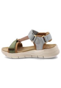 Sandały damskie Artiker, cholewka z materiału tekstylnego lekka sportowa podeszwa zapinane na rzep, kolorowe, 58C1233. Zapięcie: rzepy. Materiał: materiał. Wzór: kolorowy. Styl: sportowy #3