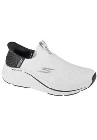 skechers - Buty do chodzenia damskie Skechers Max Cushioning Elite 2.0. Zapięcie: bez zapięcia. Kolor: biały, wielokolorowy, czarny. Materiał: materiał, syntetyk, tkanina. Szerokość cholewki: normalna. Sport: turystyka piesza