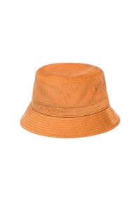 Quiksilver - Kapelusz bucket dla Mężczyzn CORD Brązowy. Kolor: brązowy. Materiał: materiał, poliester, bawełna. Wzór: haft. Styl: klasyczny