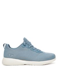 skechers - Skechers Sneakersy Bobs Squad-Tough Talk 32504/LTBL Niebieski. Kolor: niebieski. Materiał: materiał