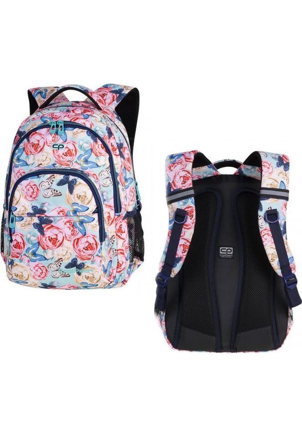 Coolpack Coolpack basic plus plecak szkolny mŁodzieŻowy butterflies b03127. Styl: młodzieżowy