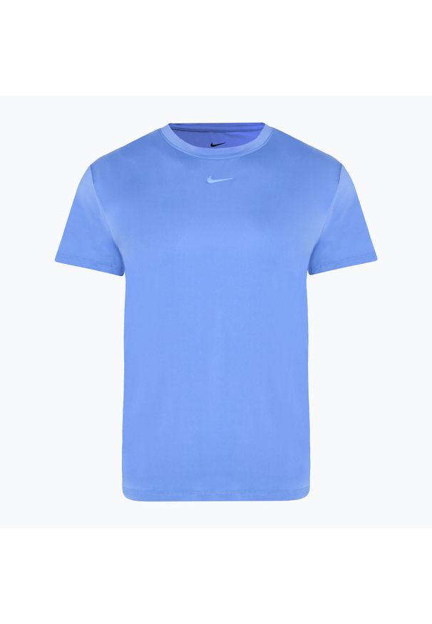 Koszulka damska Nike One Classic Dri-Fit. Kolor: niebieski. Technologia: Dri-Fit (Nike)