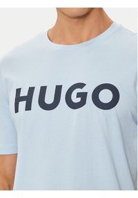 Hugo T-Shirt Dulivio 50467556 Niebieski Regular Fit. Kolor: niebieski. Materiał: bawełna #5