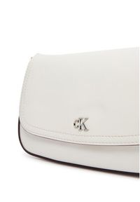 Calvin Klein Torebka Ck Flap Camera Bag LV04F3421G Biały. Kolor: biały. Materiał: skórzane #3