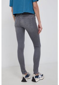 Pepe Jeans Jeansy Zoe damskie medium waist. Kolor: szary #5