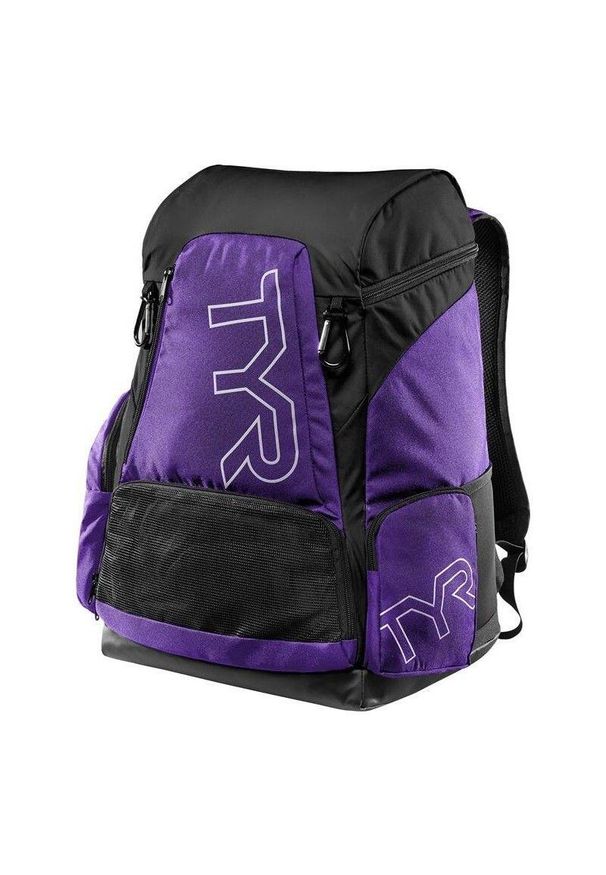 TYR - Plecak na basen unisex tyr alliance team backpack 45l. Kolor: czarny, wielokolorowy, fioletowy. Materiał: poliester