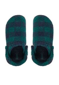 Crocs Kapcie Classic Buffalo Check Cozzzy 210755 Zielony. Kolor: zielony. Materiał: materiał