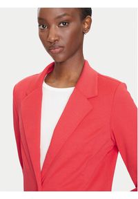 Fransa Marynarka 20605896 Czerwony Regular Fit. Kolor: czerwony. Materiał: syntetyk