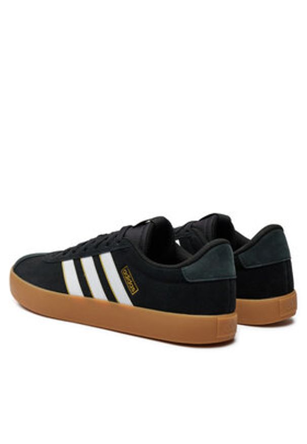 Adidas - adidas Sneakersy VL Court 3.0 IH4789 Czarny. Kolor: czarny. Materiał: skóra