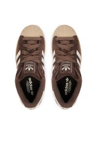 Adidas - adidas Sneakersy Superstar II IH9314 Brązowy. Kolor: brązowy. Materiał: skóra, nubuk. Model: Adidas Superstar #6