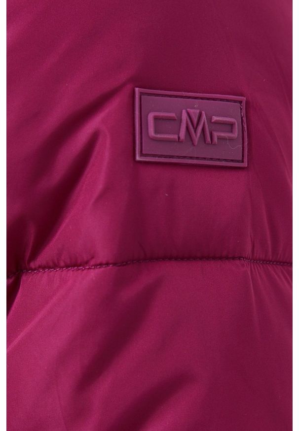 CMP Kurtka kolor fioletowy zimowa. Okazja: na co dzień. Kolor: fioletowy. Materiał: puch. Sezon: zima. Styl: casual