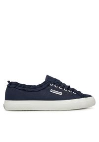 Superga Tenisówki S3157JW Granatowy. Kolor: niebieski. Materiał: materiał