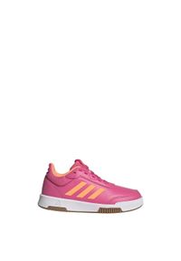 Adidas - Tensaur Sport Training Lace Shoes. Okazja: na co dzień. Kolor: pomarańczowy, różowy, biały, wielokolorowy. Materiał: materiał