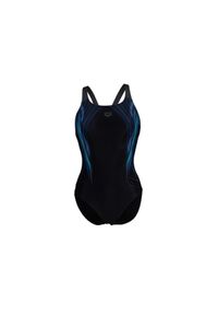 Damski 1-częściowy podwodny kostium kąpielowy Arena. Kolor: czarny #1