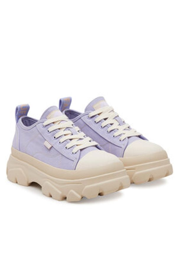 Buffalo Sneakersy 1636324 Fioletowy. Kolor: fioletowy. Materiał: materiał